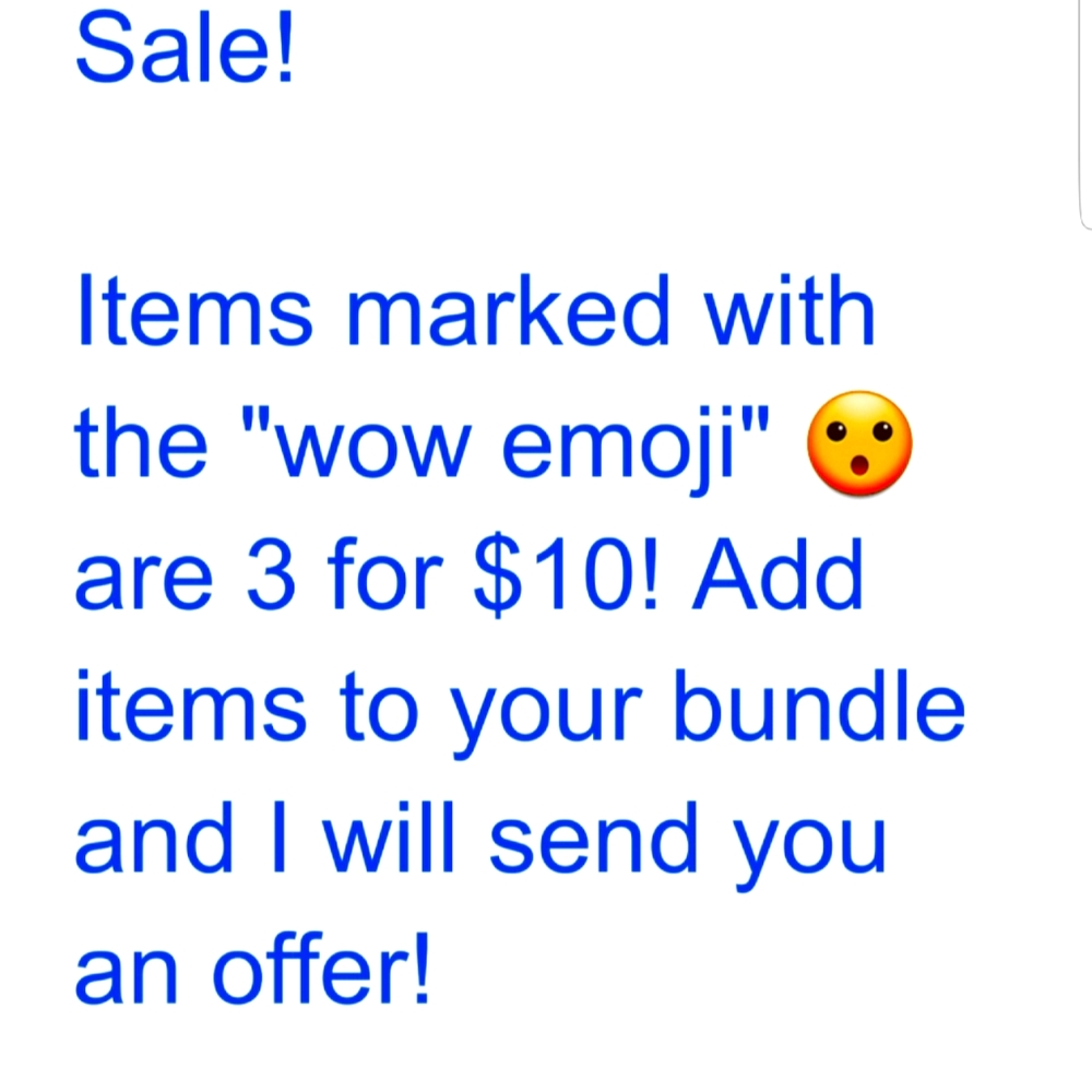 COPY - 😮 3 for $10 sale!